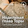 undefined Рав Хаим Суницкий  — Недельные главы Торы