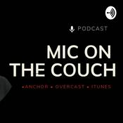 Podcast Mic on the couch