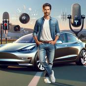 Podcast Charged Up with host Tesla Dan