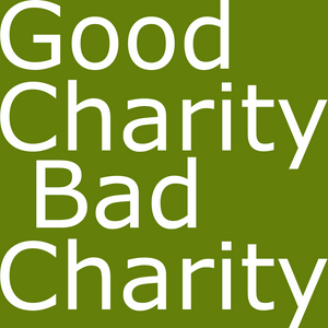 Listen to Good Charity Bad Charity in the App