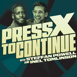 Listen to Press X to Continue in the App